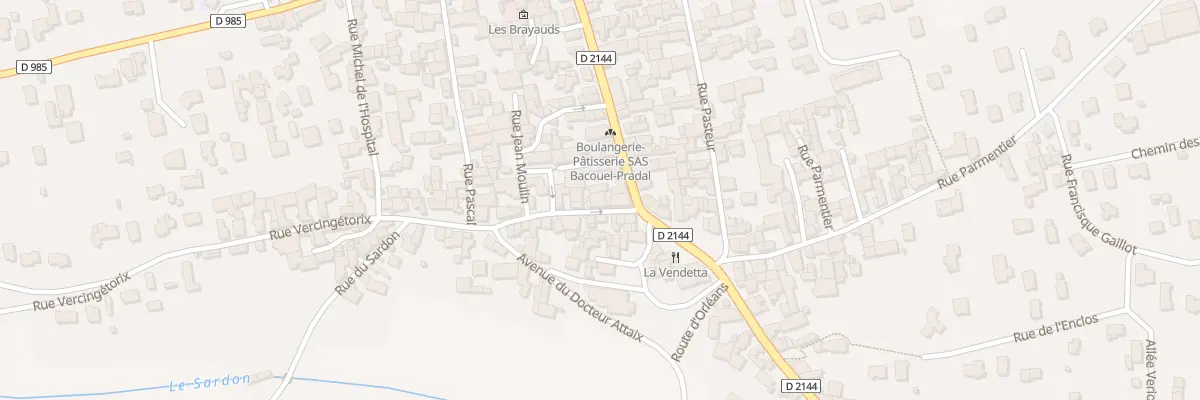 Plan du 1 Rue du Quatre Septembre à Saint-Bonnet-près-Riom