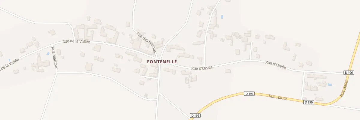 Plan du 5 Rue de l’Orvee à Lixy