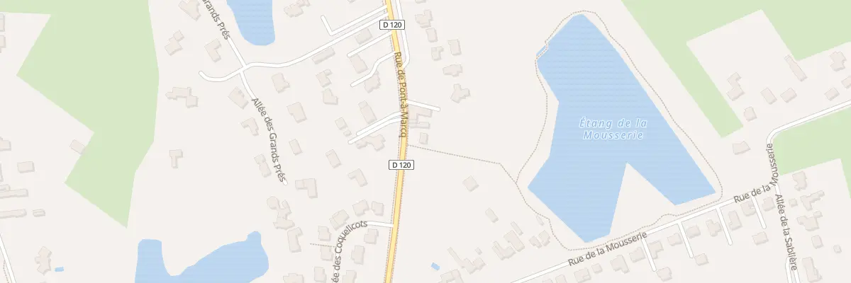 Plan du 432 Rue de Pont A Marcq à Mérignies