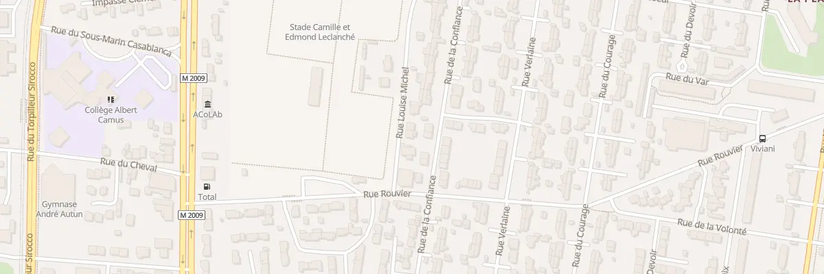 Plan du 2B Rue Louise Michel à Clermont-Ferrand