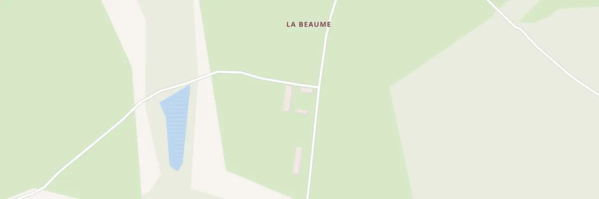 Plan du 5122 La Beaume à Couzon