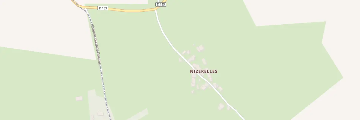 Plan du 326 Nizerelles à Dampierre-sous-Bouhy