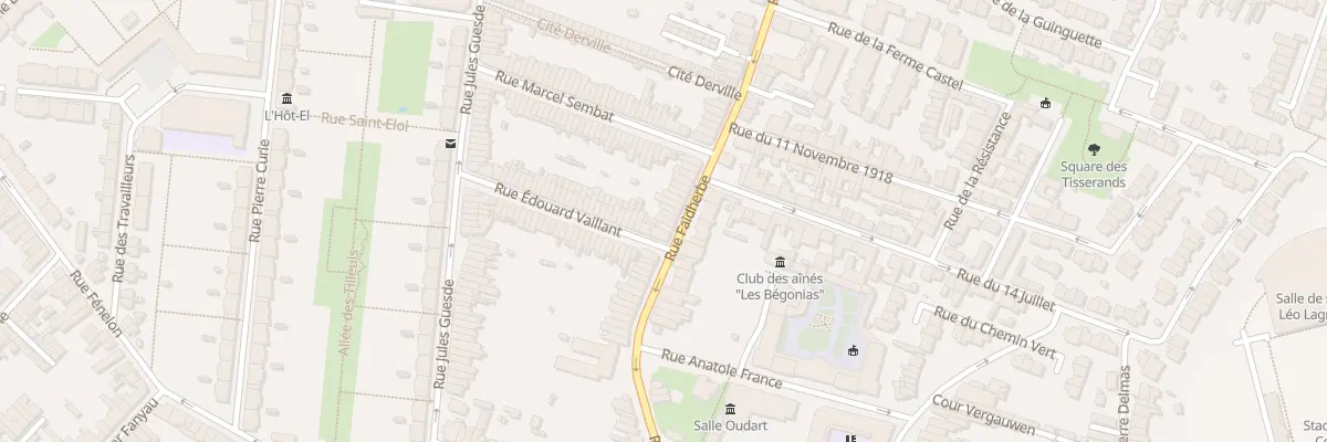 Plan du 147 Rue Faidherbe Hellemmes à Lille