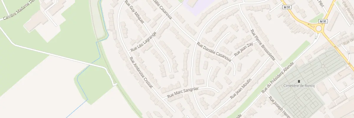 Plan du 21 Rue Guy Moquet à Roncq