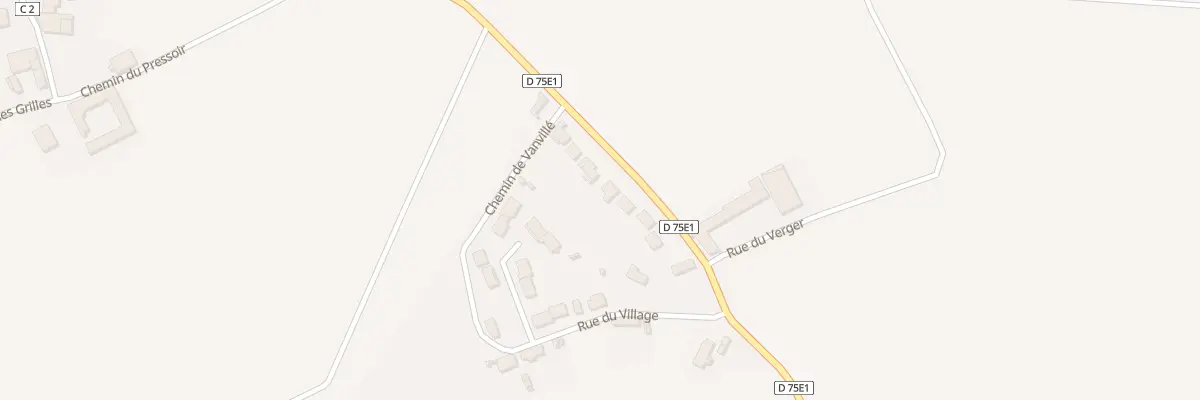 Plan du 31 Rue du Verger à Vanvillé