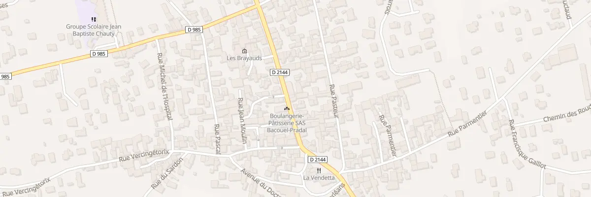 Plan du 23 Rue de la République à Saint-Bonnet-près-Riom