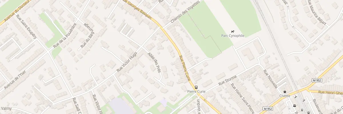 Plan du 25B Rue Pierre Curie à Lesquin