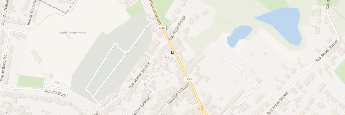 Plan du 165 Rue Arthur Lamendin à Sin-le-Noble