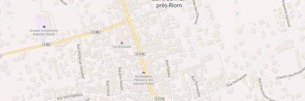 Plan du 31 Rue de la République à Clermont-Ferrand