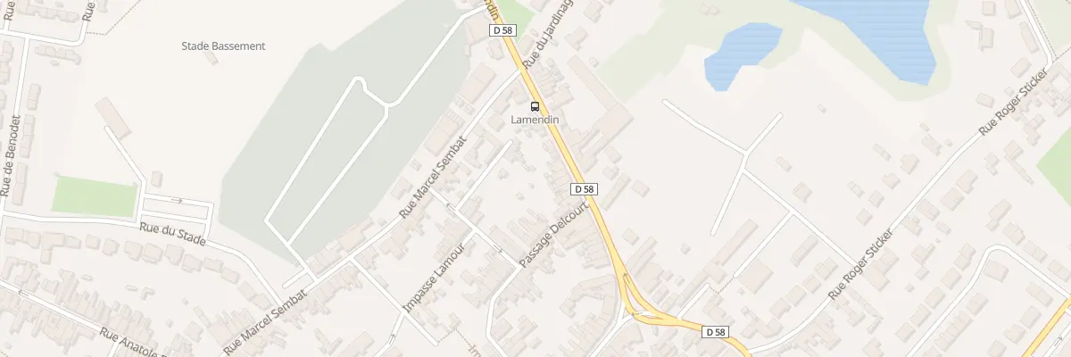 Plan du 117 Rue Arthur Lamendin à Sin-le-Noble