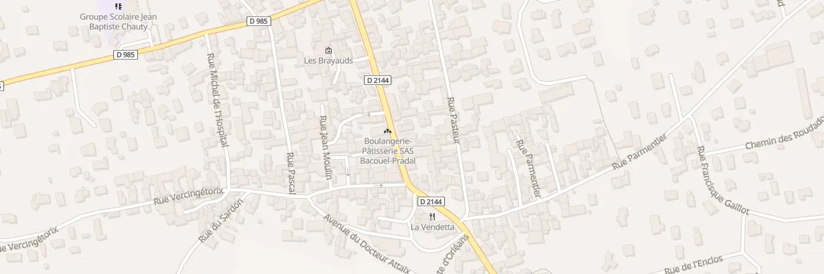 Plan du 15 Rue de la République à Saint-Bonnet-près-Riom