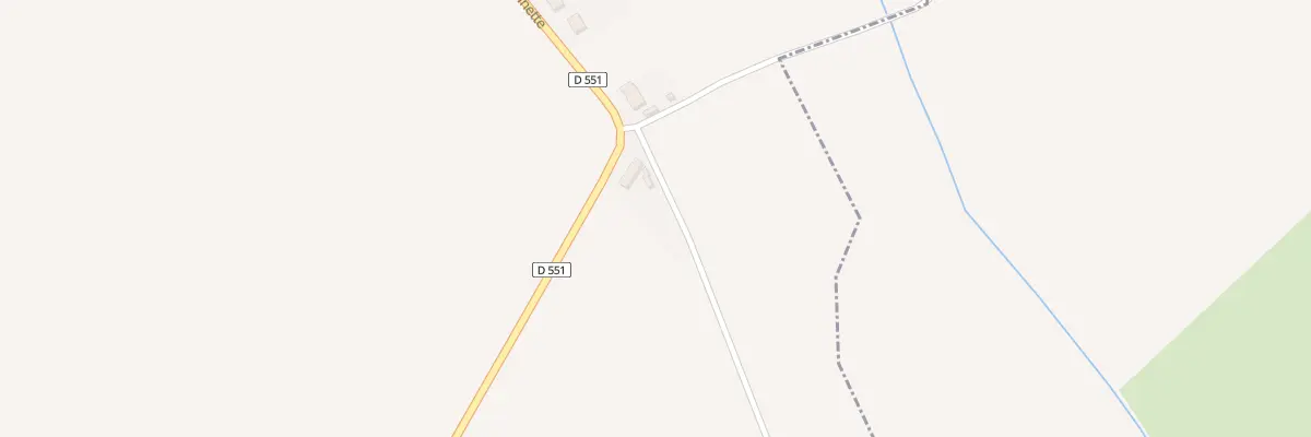 Plan du 797 Rue de la Beinette à Villeselve