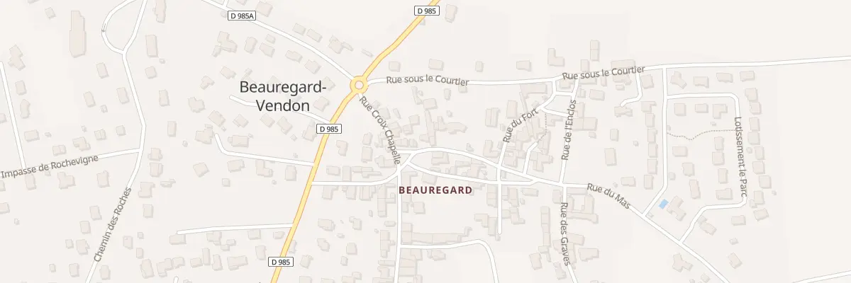 Plan du 7 Pl du Peillereau à Beauregard-Vendon