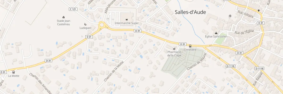 Plan du 5 Che de la Motte à Salles-d’Aude