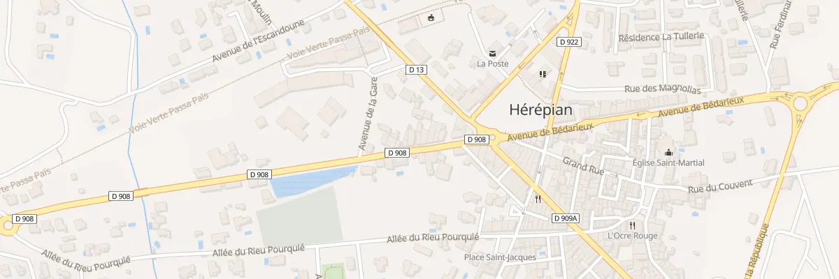 Plan du 12B Av de l’Espinouse à Hérépian