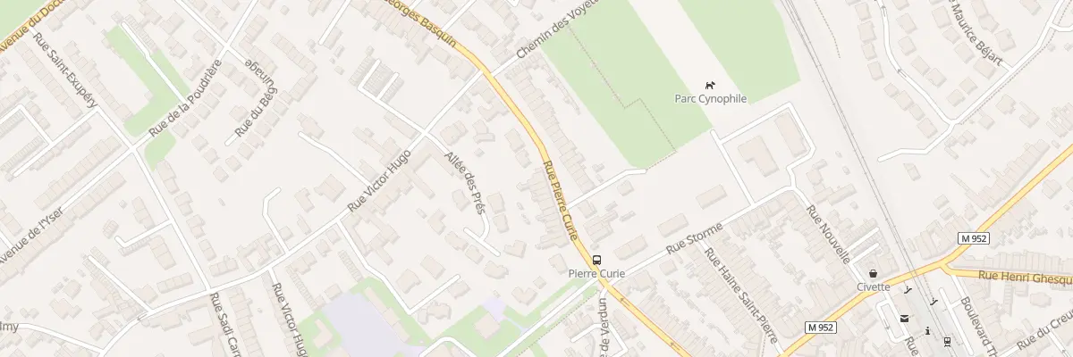 Plan du 25 Rue Pierre Curie à Lesquin