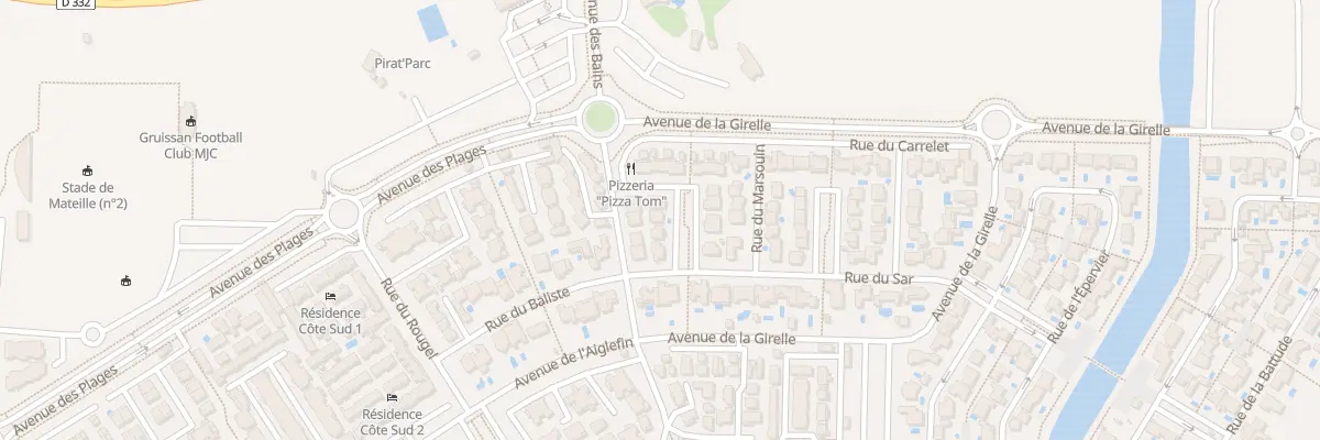 Plan du 4 Rue du Capelan à Gruissan