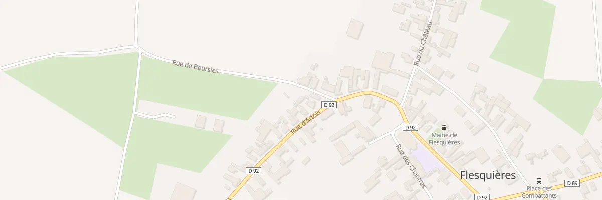 Plan du 10 Rue d’Artois à Flesquières
