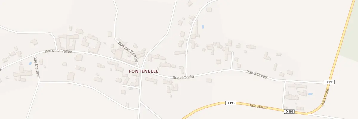 Plan du 1 Rue du Moulin à Vent à Lixy