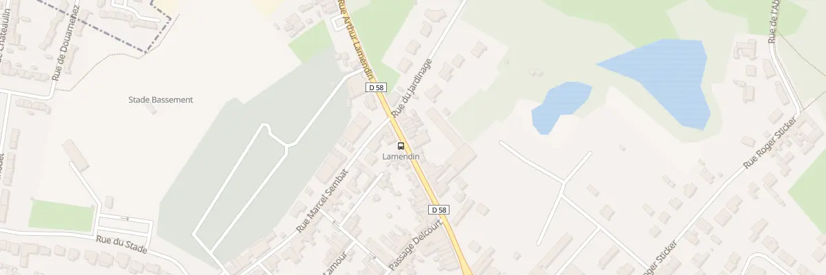 Plan du 178 Rue Arthur Lamendin à Sin-le-Noble