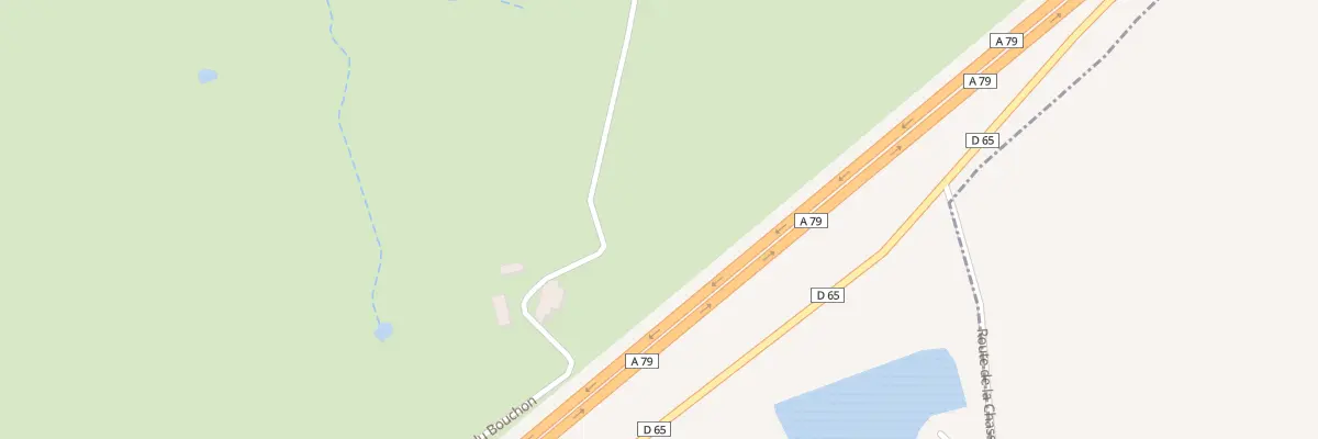 Plan du 2 Imp du Bouchon à Tronget