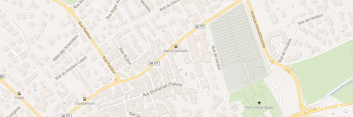 Plan du 42 Rue des Foisses à Aubière