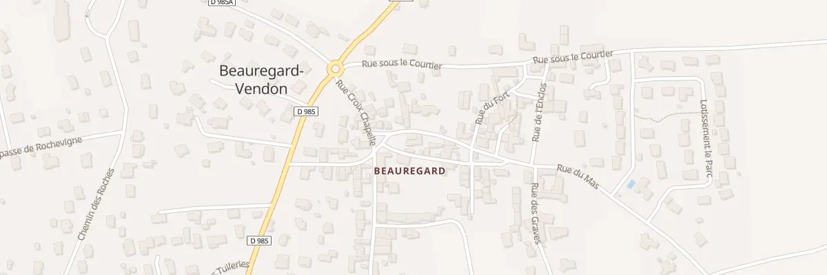 Plan du 6 Pl du Peillereau à Beauregard-Vendon