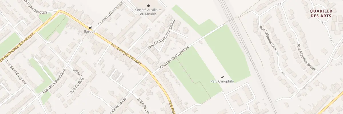 Plan du 90 Rue Pierre Curie à Lesquin