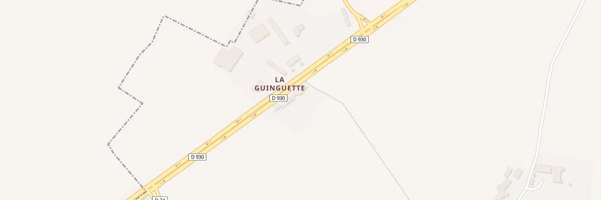 Plan du 3 Rue de la Guinguette à Aubigny-aux-Kaisnes