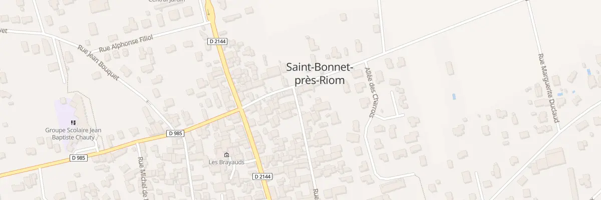 Plan du 41 Rue Pasteur à Saint-Bonnet-près-Riom