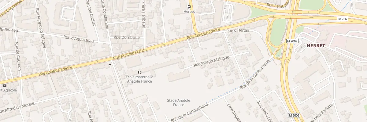 Plan du 1 Rue Joseph Malegue à Clermont-Ferrand