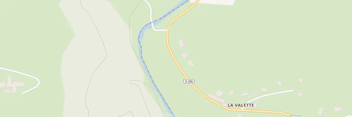 Plan du 15 La Valette à Saint-Georges