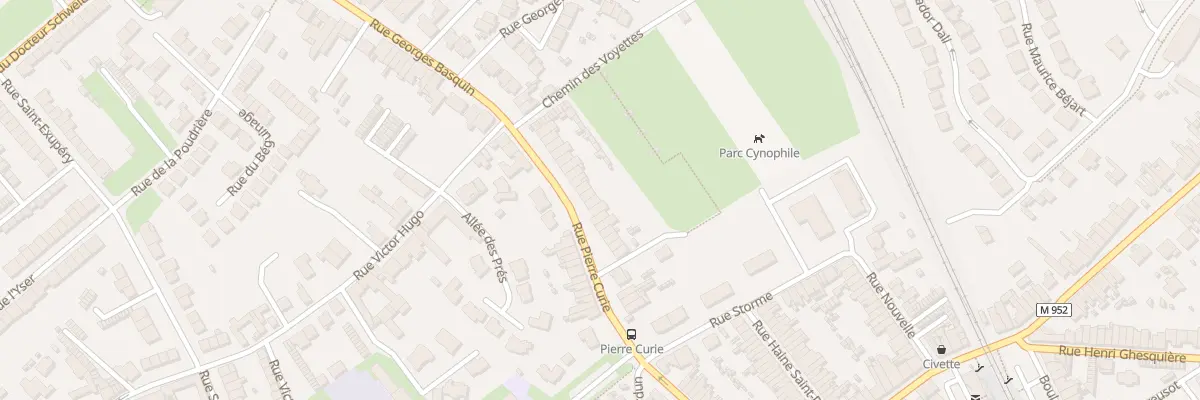 Plan du 68 Rue Pierre Curie à Lesquin