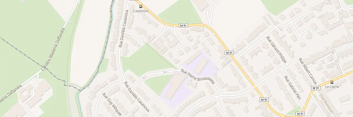 Plan du 169F Rue de Bousbecque à Roncq