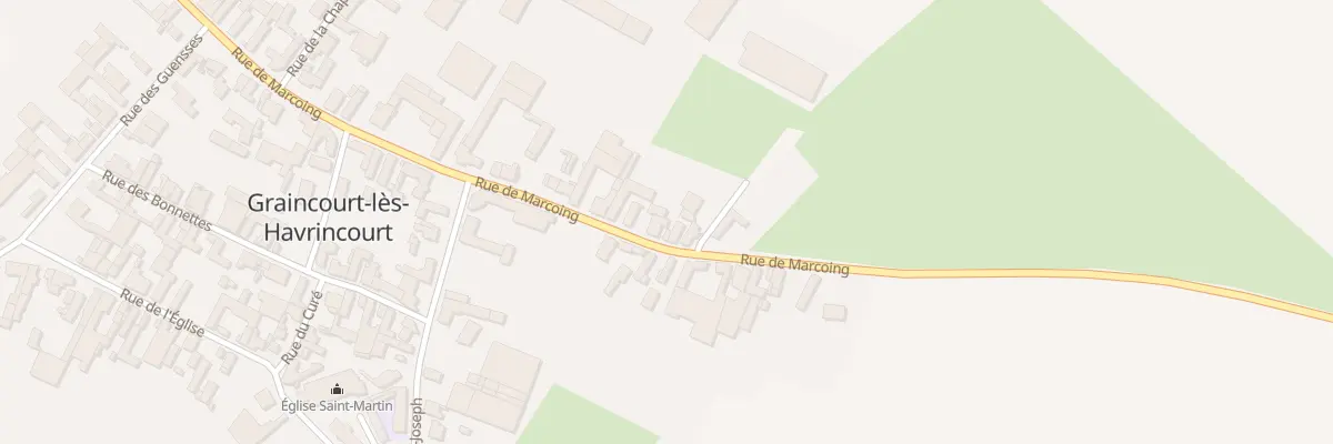Plan du 29 Rue de Marcoing à Graincourt-lès-Havrincourt