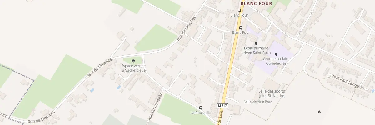 Plan du 25 Rue de Linselles à Roncq