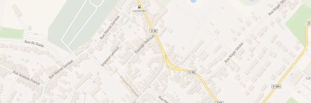 Plan du 29 Rue Arthur Lamendin à Sin-le-Noble