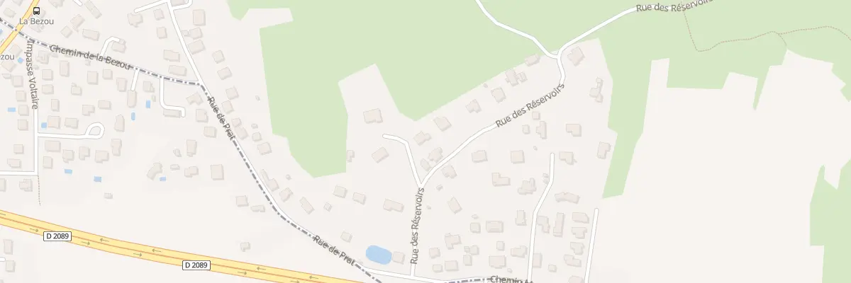 Plan du 13 Rue des Réservoirs à Aubière