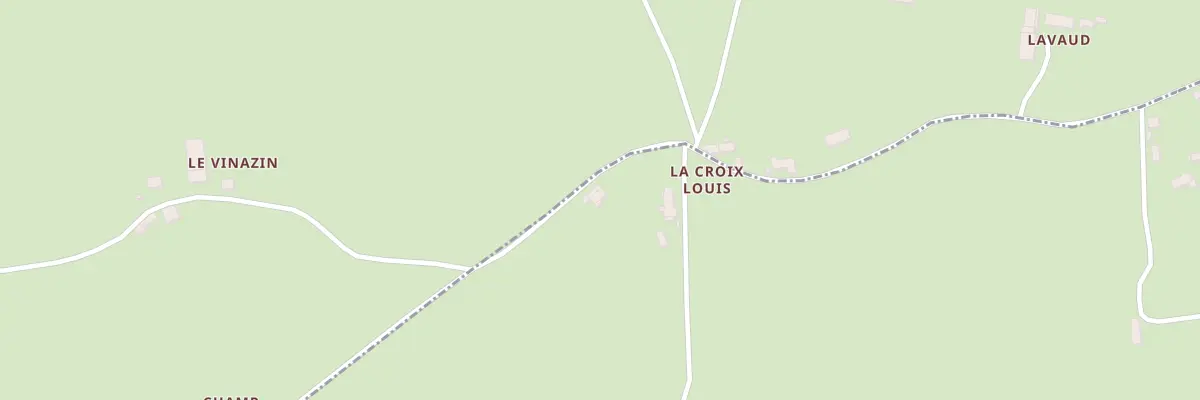 Plan du 35 Chem de la Croix Louis à Châtillon