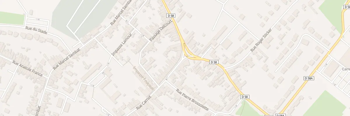Plan du 371 Rue Carnot à Sin-le-Noble