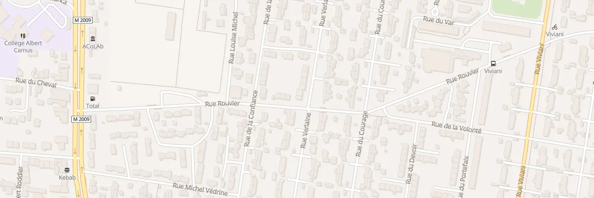 Plan du 61 Rue Verlaine à Clermont-Ferrand