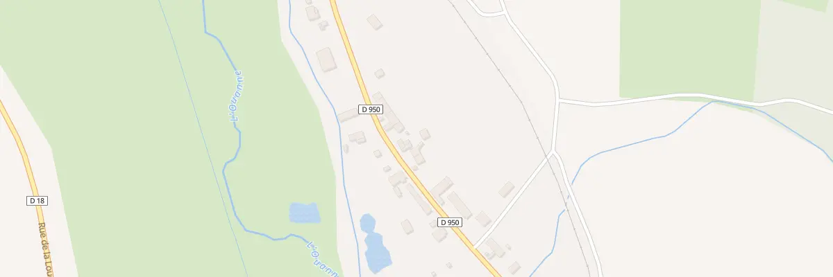 Plan du 45 Rte de Toucy à Charny Orée de Puisaye