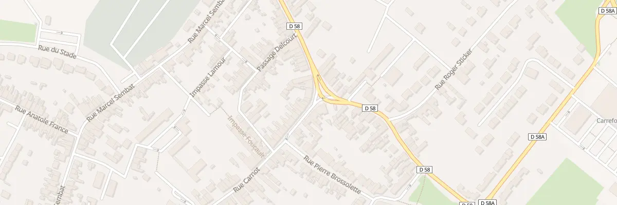 Plan du 377 Rue Carnot à Sin-le-Noble
