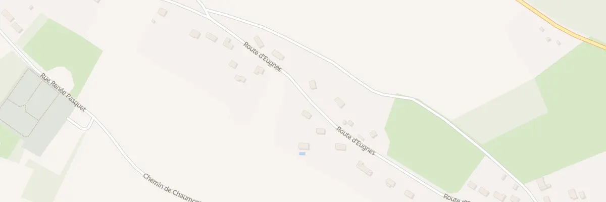 Plan du 54 Rte d’Eugnes à Chaulgnes
