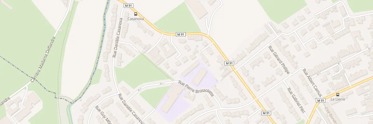 Plan du 169D Rue de Bousbecque à Roncq