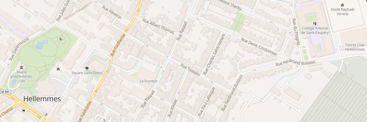Plan du 49 Rue Testelin à Lille