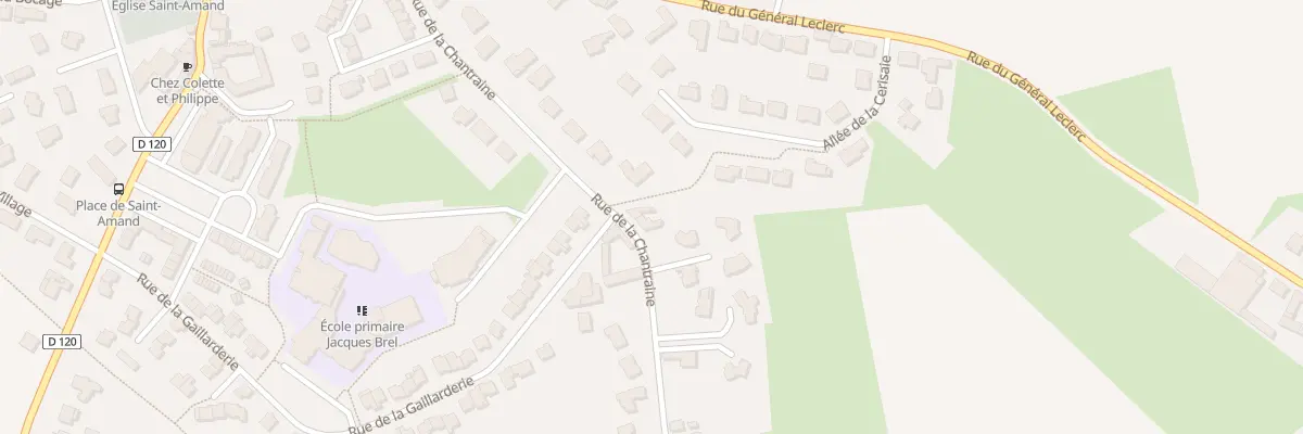 Plan du 295 Rue de la Chantraine à Mérignies