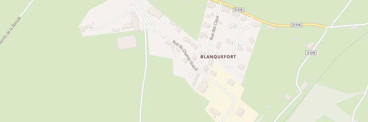 Plan du 12 Rue du Champs Grand à Saint-Laurent-d’Olt