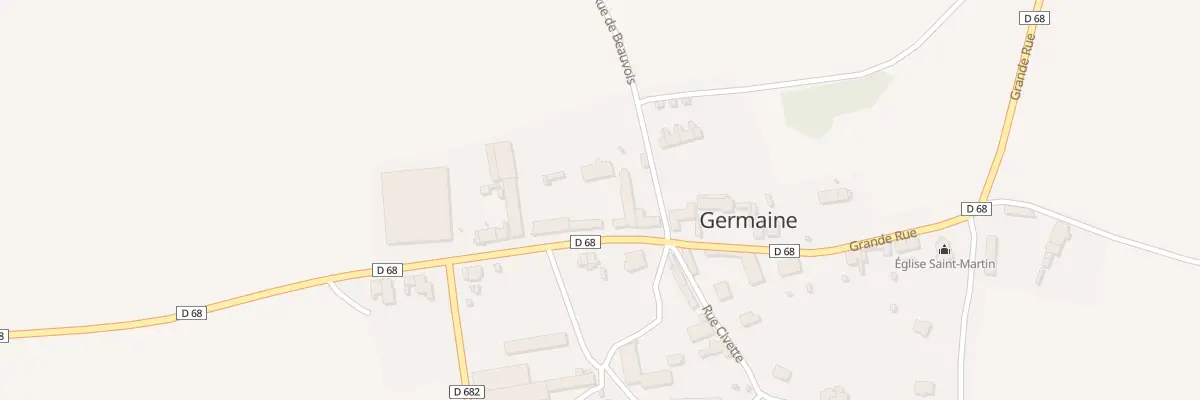 Plan du 5 Gr Grande Rue à Bellenglise
