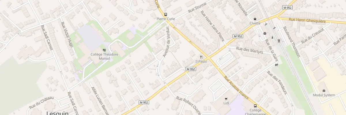 Plan du 95 Rue Faidherbe à Lesquin